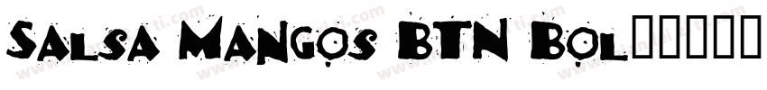 Salsa Mangos BTN Bol字体转换